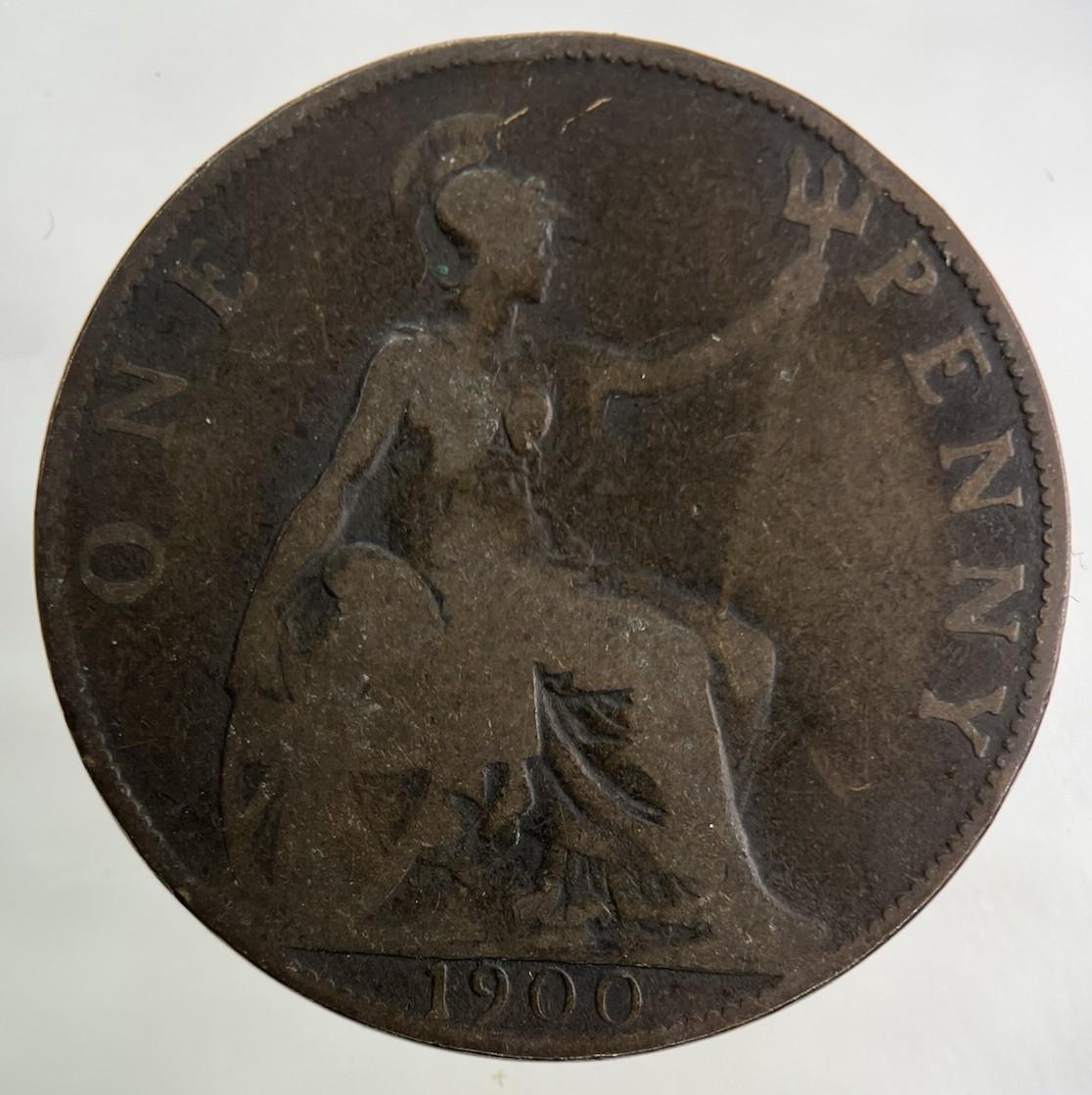 1900 Victoria One Penny Coin | Collectable Grade