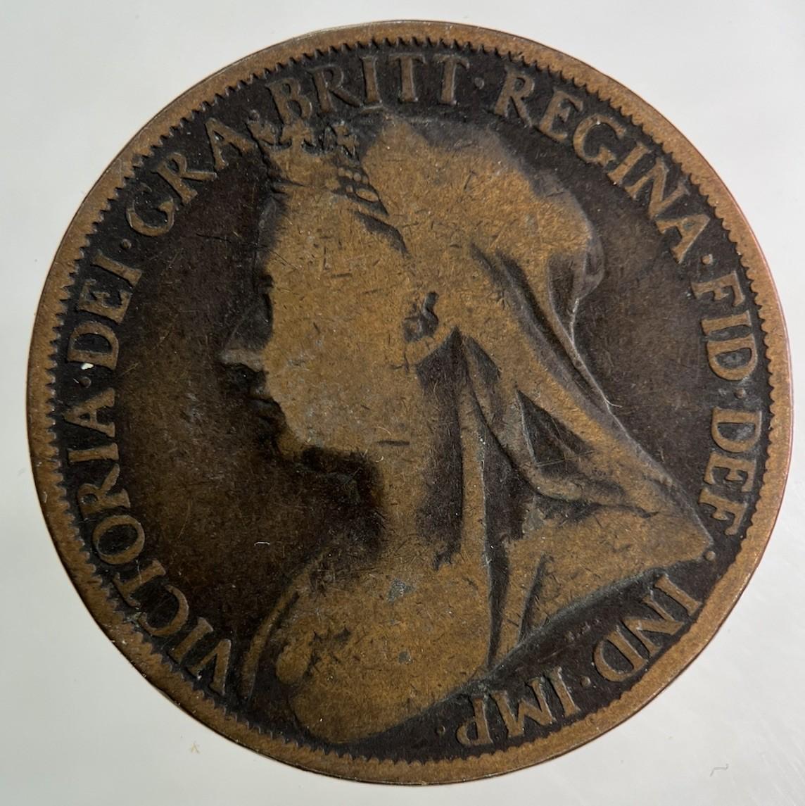 1899 Victoria One Penny Coin | Collectable Grade