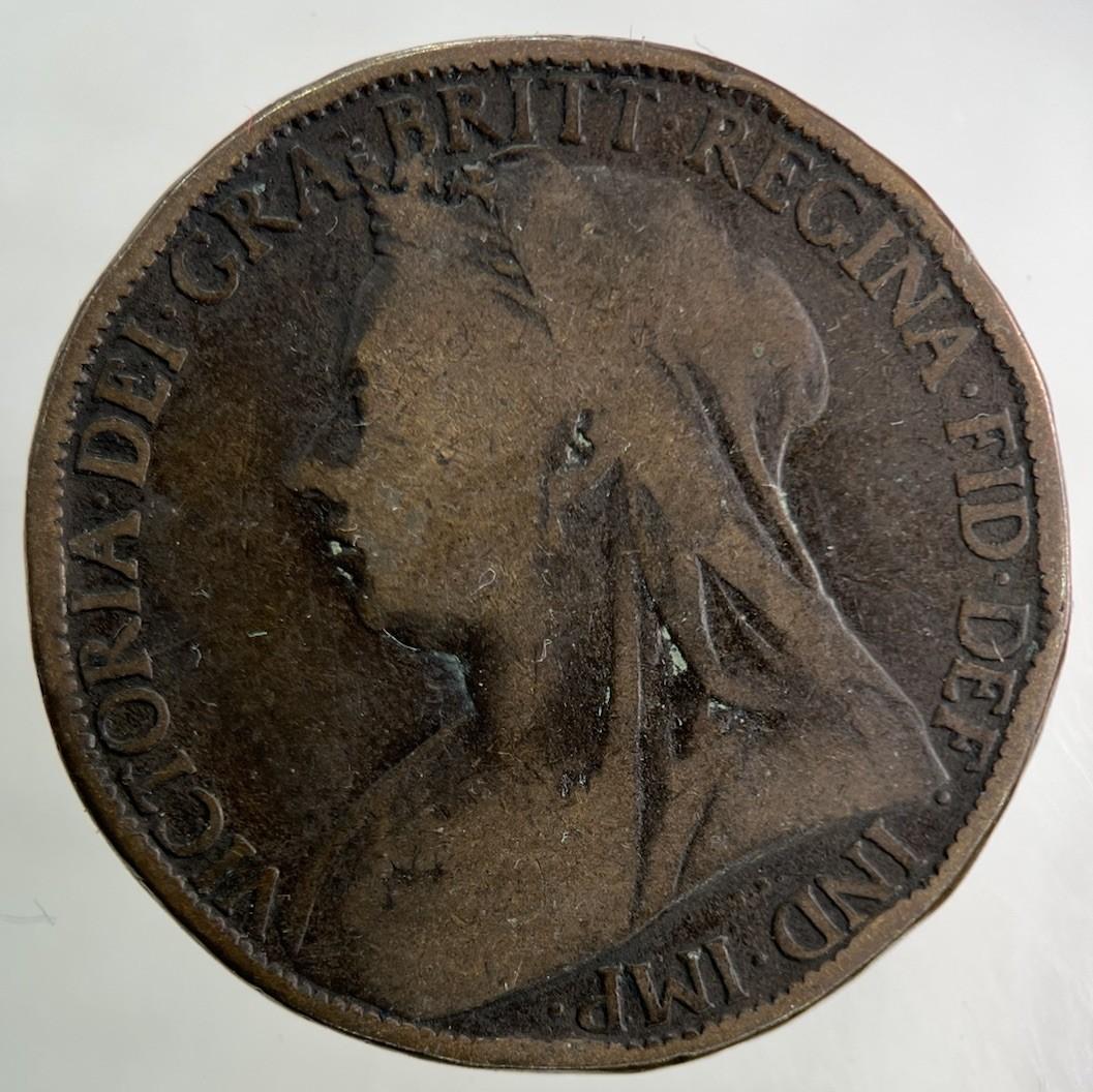 1897 Victoria One Penny Coin | Collectable Grade