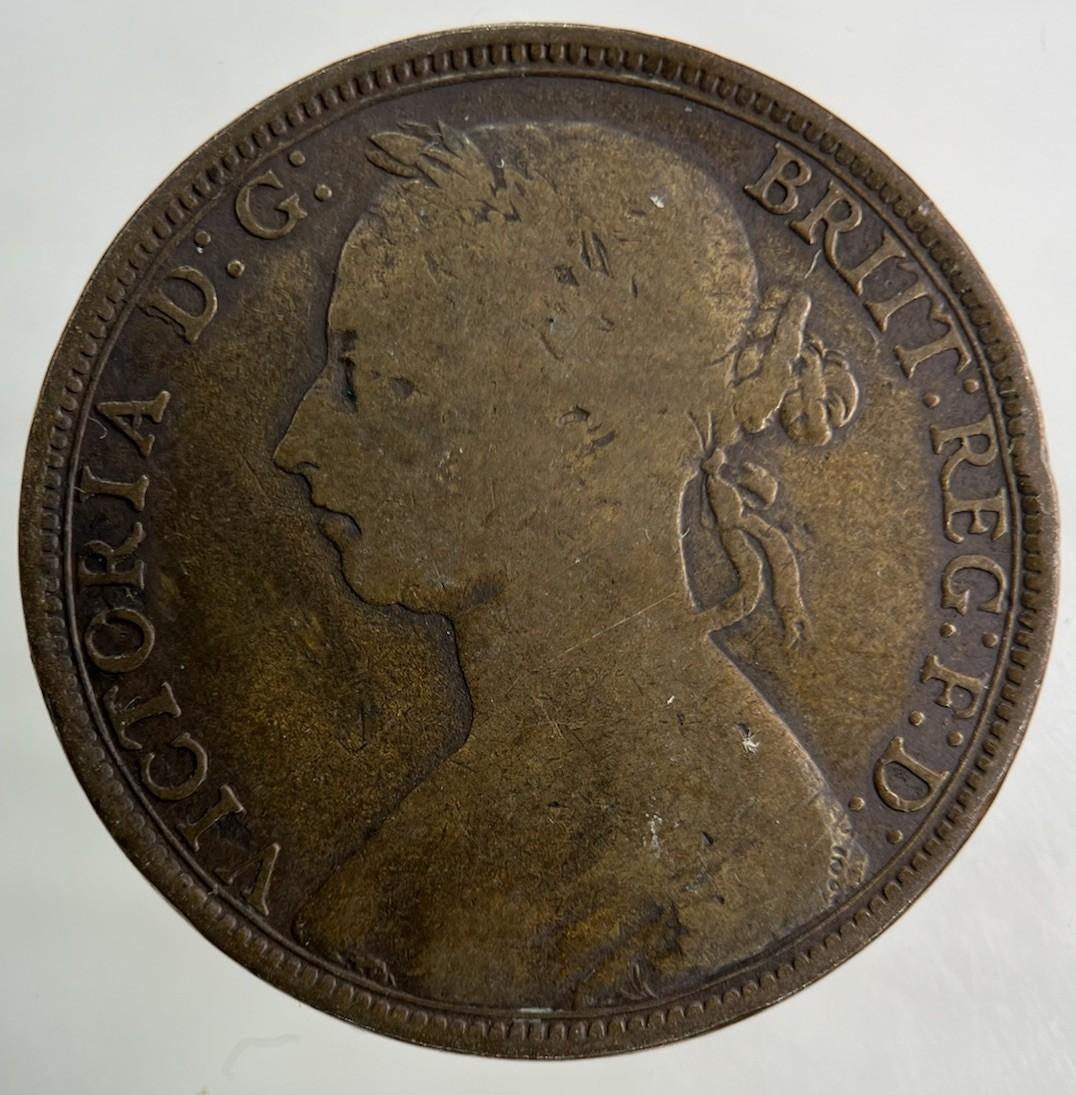 1891 Victoria One Penny Coin | Fine Collectable Grade