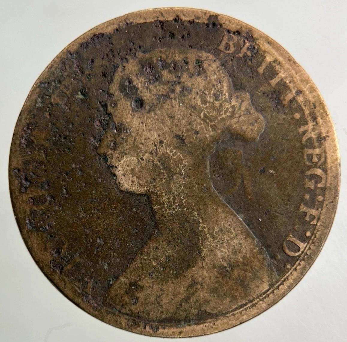 1862 Victoria Half-Penny Coin | Collectable Grade