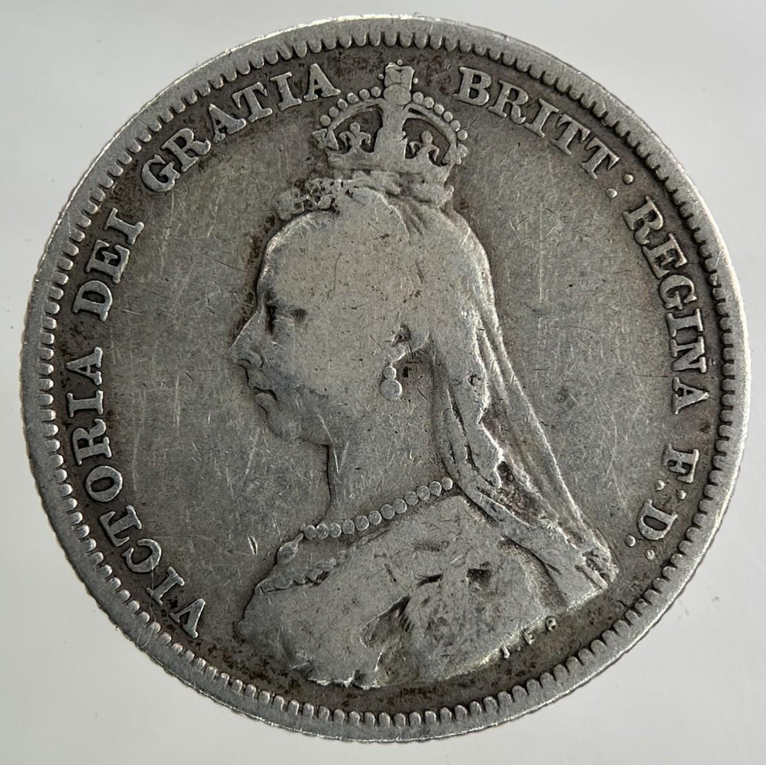 1887 Victoria Shilling Silver Coin | Collectable Grade