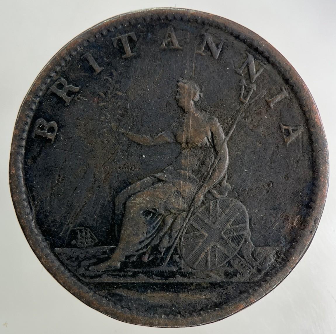 1807 George III 3rd Half-Penny Coin | Fine Collectable Grade
