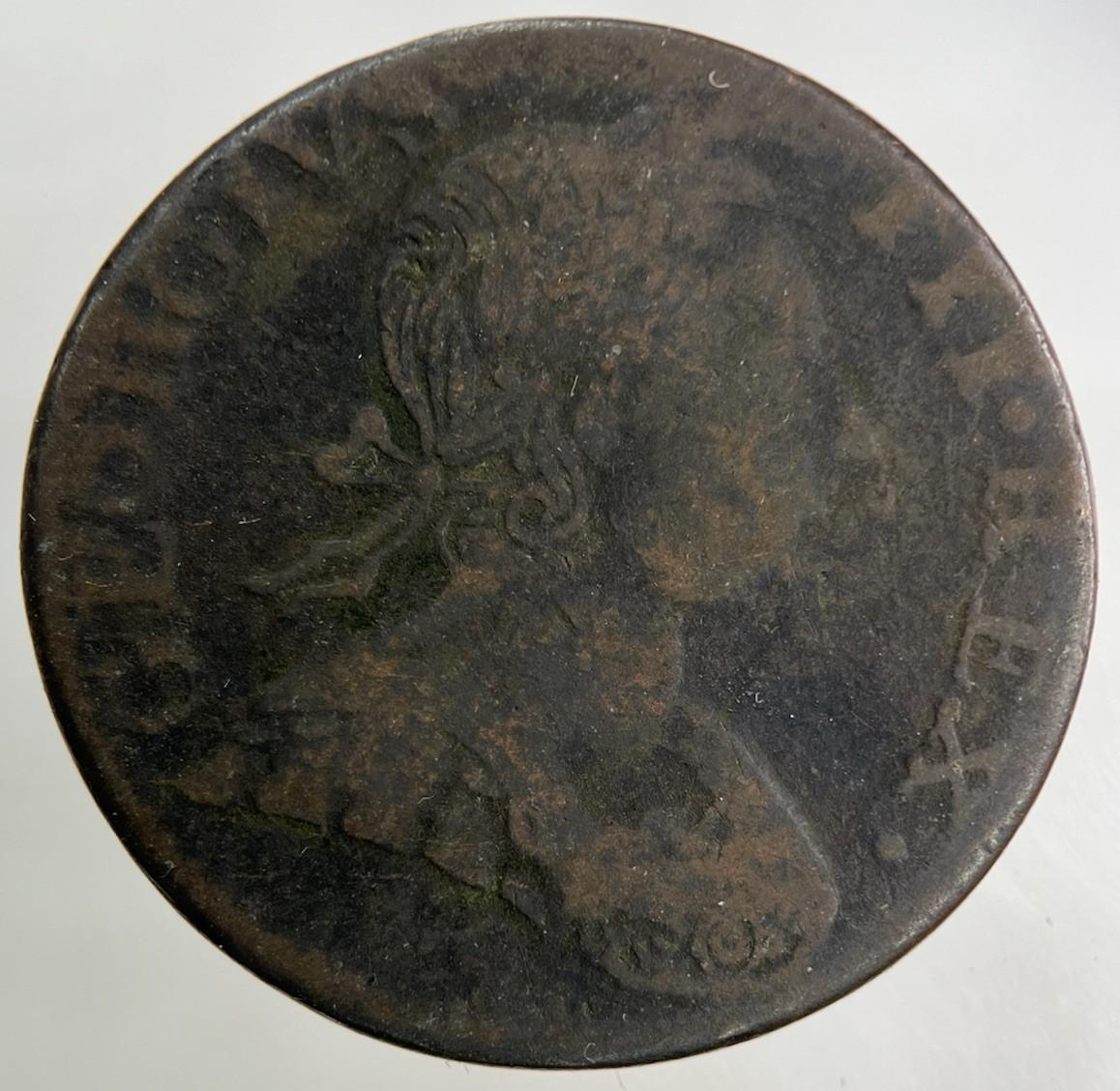 1774 George III 3rd Half-Penny Coin | Collectable Grade