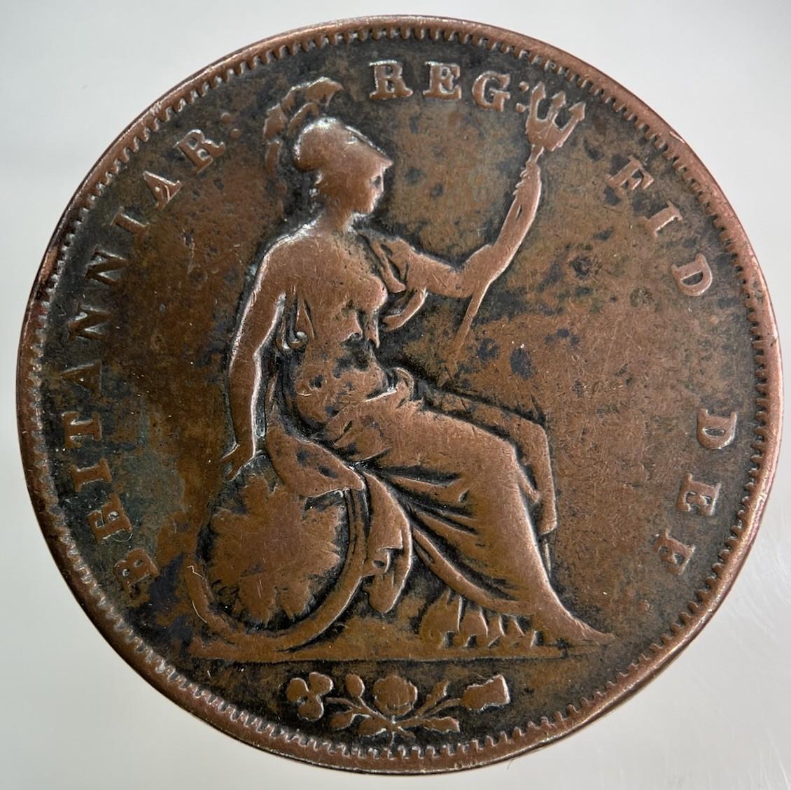 1855 Victoria One Penny Coin | Collectable Grade