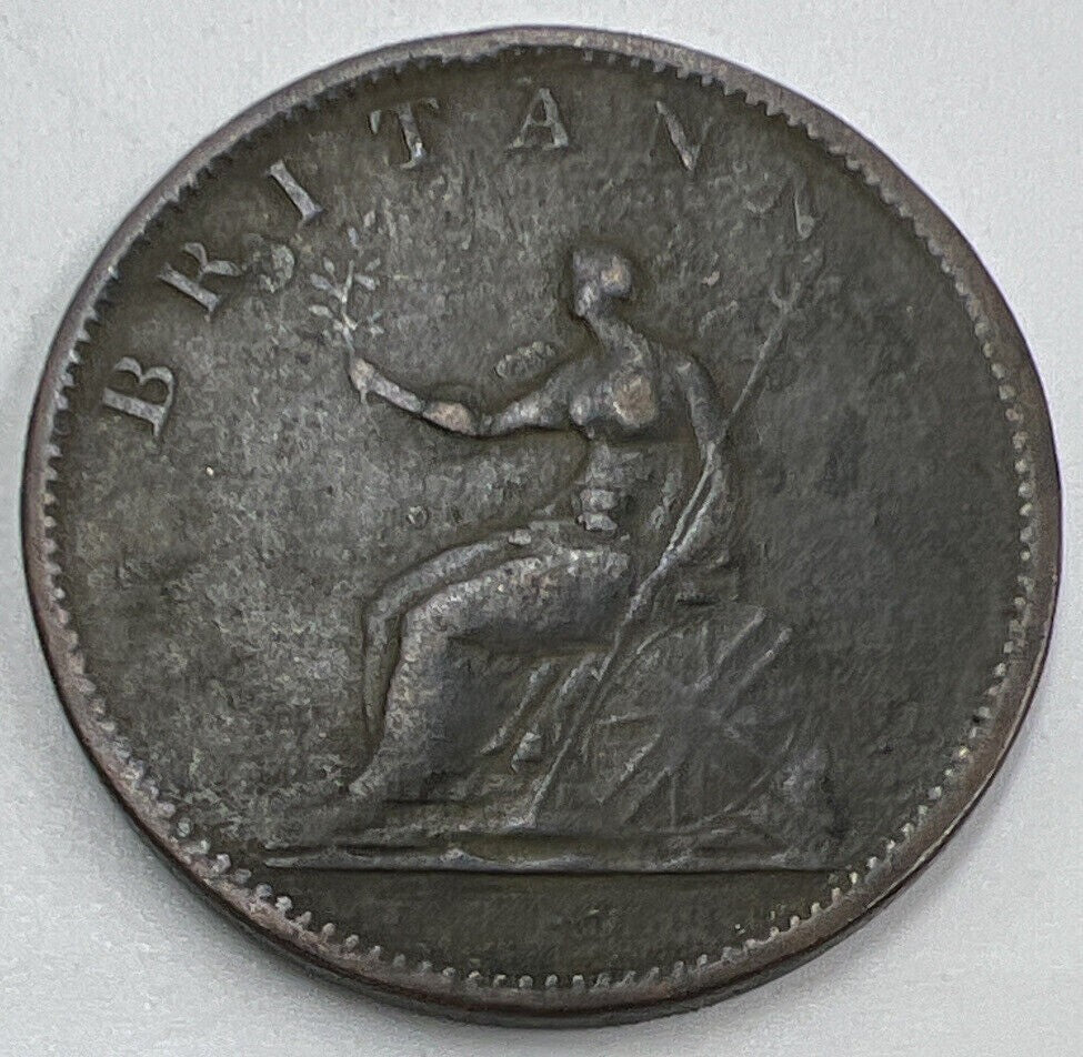 1806 George III Half - Penny | British Coin | Collectable Grade | a1437