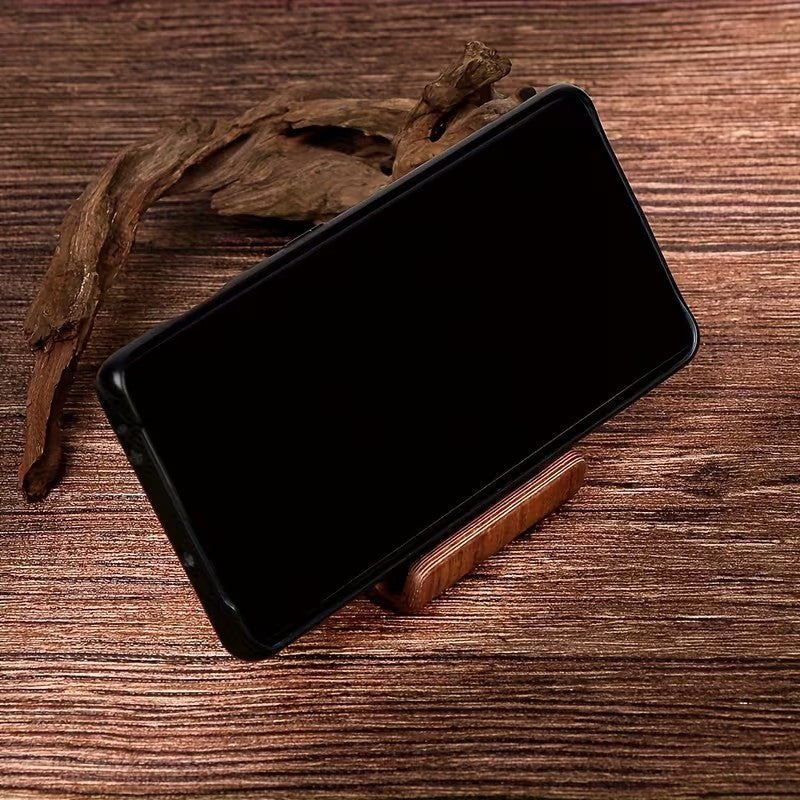 Walnut Colour iPhone Phone Tablet iPad Samsung Galaxy Solid Wood Angle Stand
