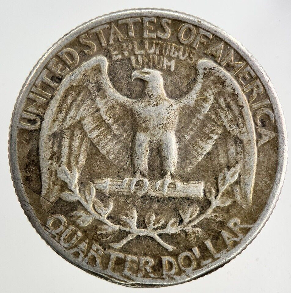 1943 US USA Quarter Dollar Silver Coin | Fine Collectable Grade