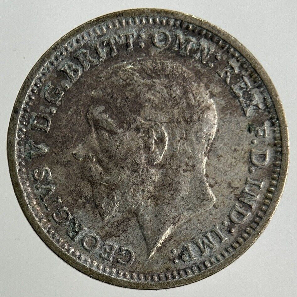 1934 George V Threepence Silver Coin | Fine Collectable Grade