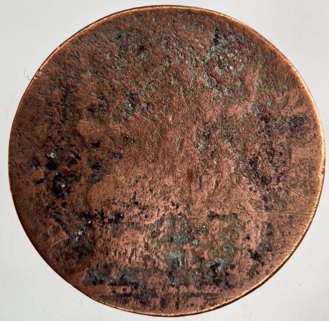 British George II 2nd Half - Penny Coin | Fair Grade