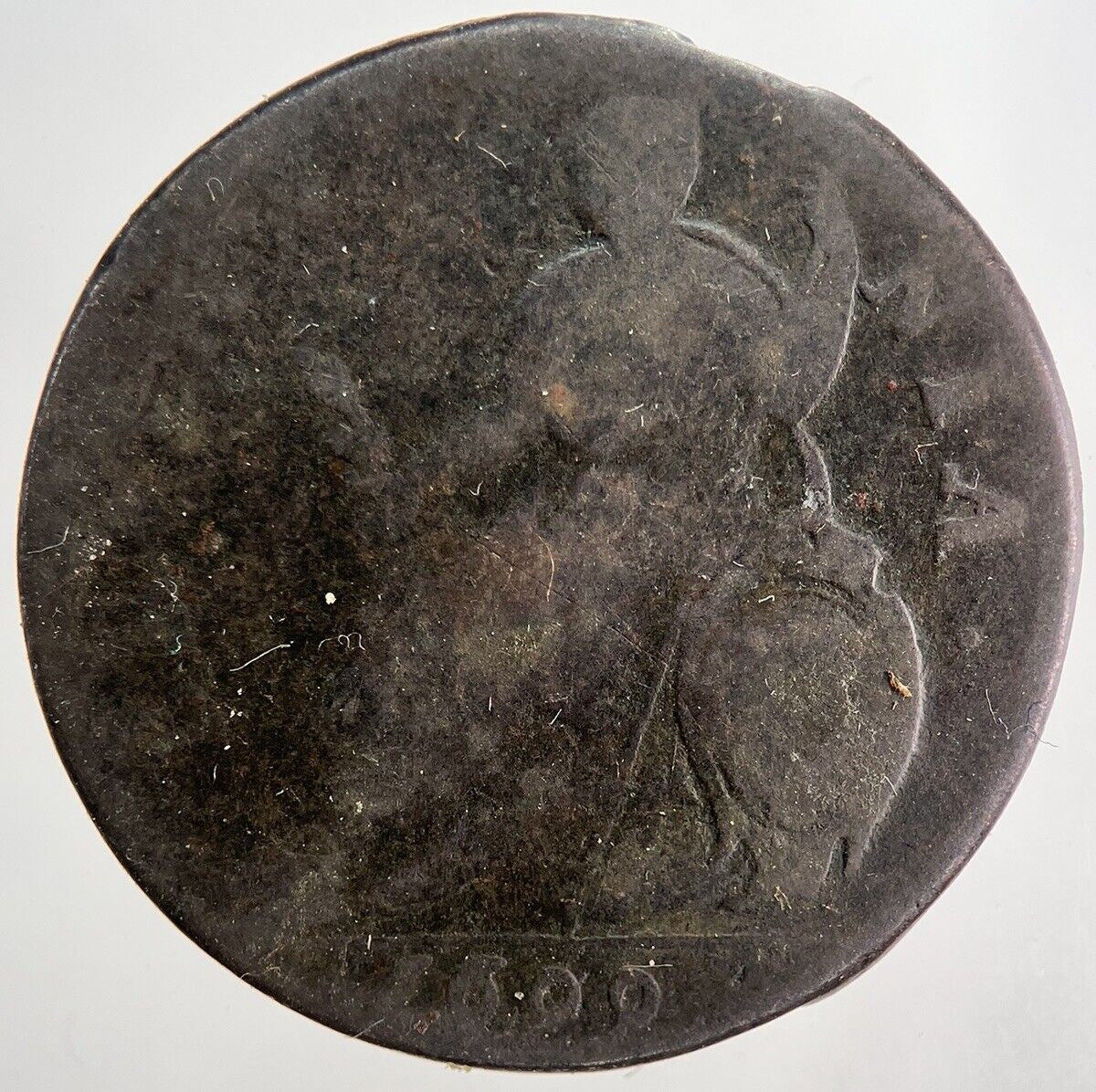 1699 William III 3rd Half - Penny Coin | Collectable Grade | a6203