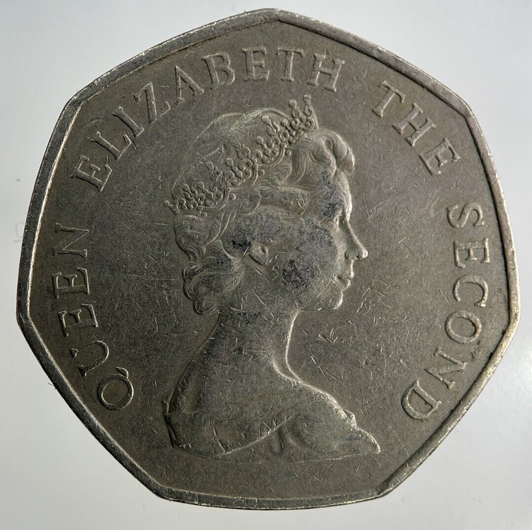 1969 Jersey 50p Fifty - Pence Coin | Fine Collectable Grade