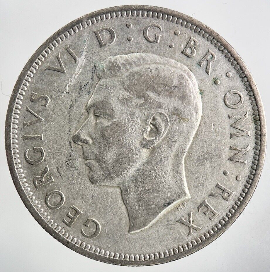 1940 George VI Half - Crown Silver Coin | Fine Collectable Grade
