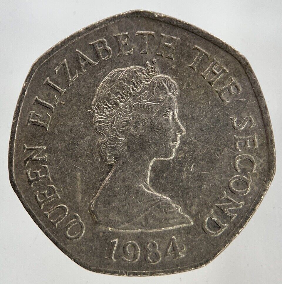 1984 Jersey 20p Twenty - Pence Coin | Fine Collectable Grade