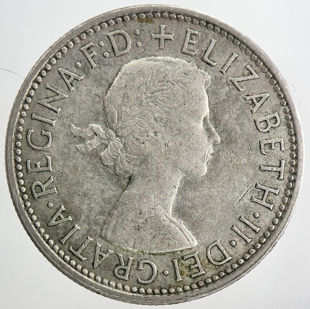 1960 Australia Florin Silver Coin | Fine Collectable Grade | a6738