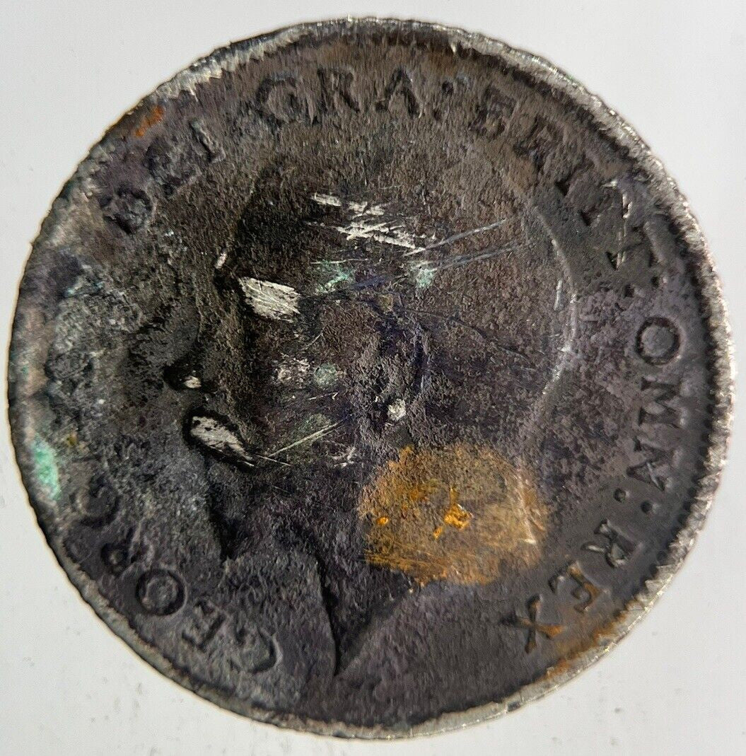 1916 George V Sixpence Silver Coin | Collectable Grade