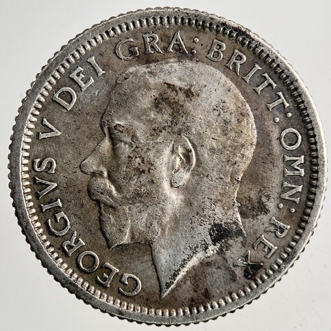 1925 George V Sixpence Silver Coin | Fine Collectable Grade