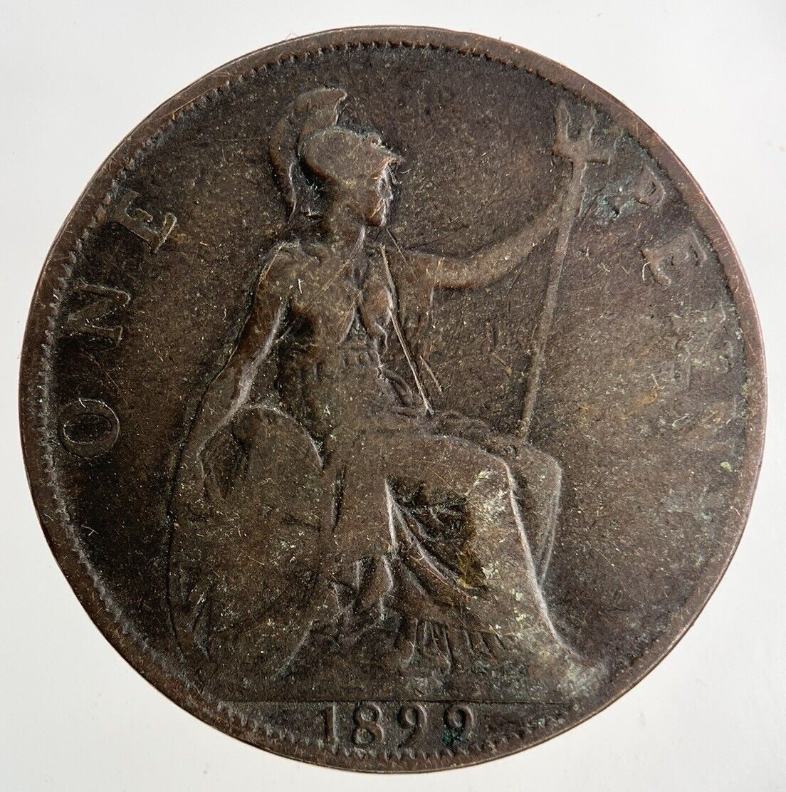 1899 Victoria One Penny Coin | Collectable Grade