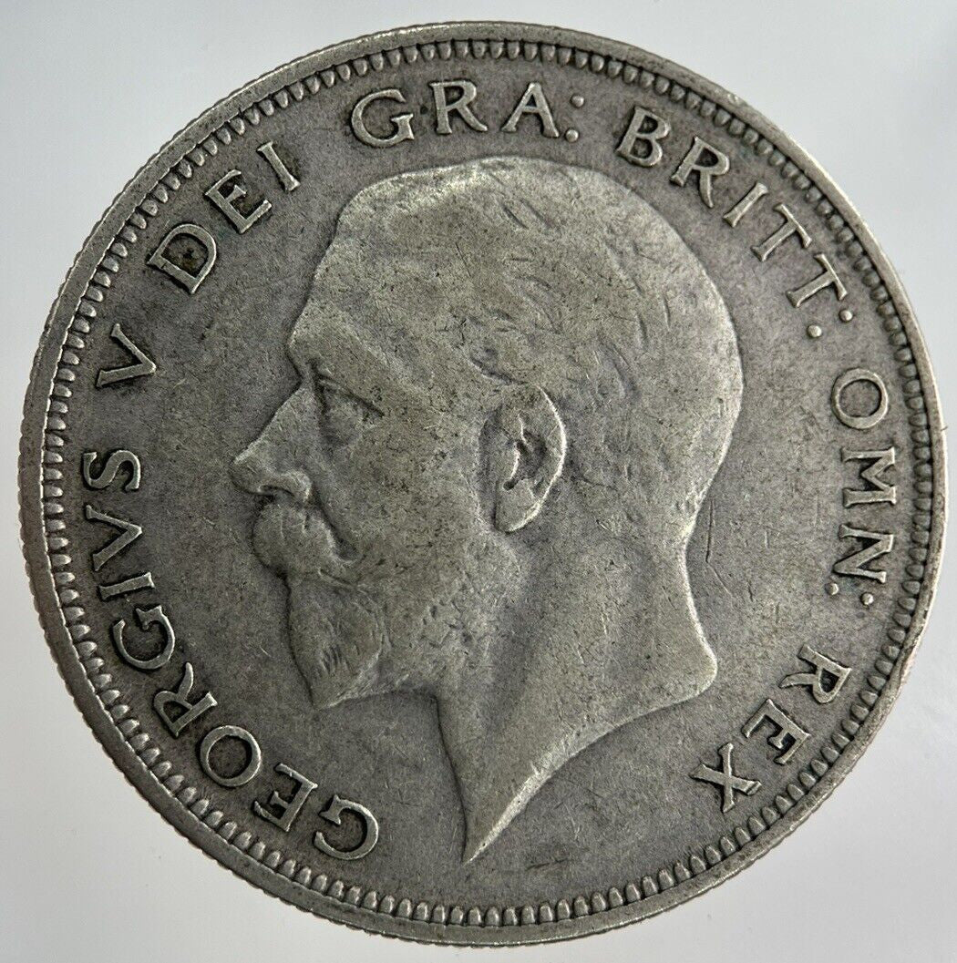 1932 George V Half - Crown Silver Coin | Fine Collectable Grade