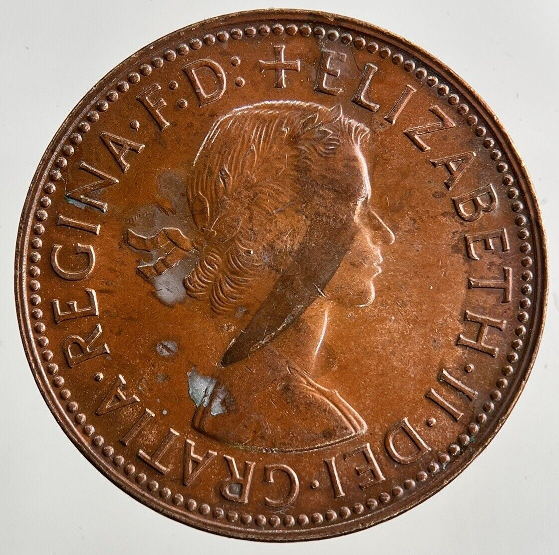 1963 Australia Half - Penny Coin | Fine Collectable Grade