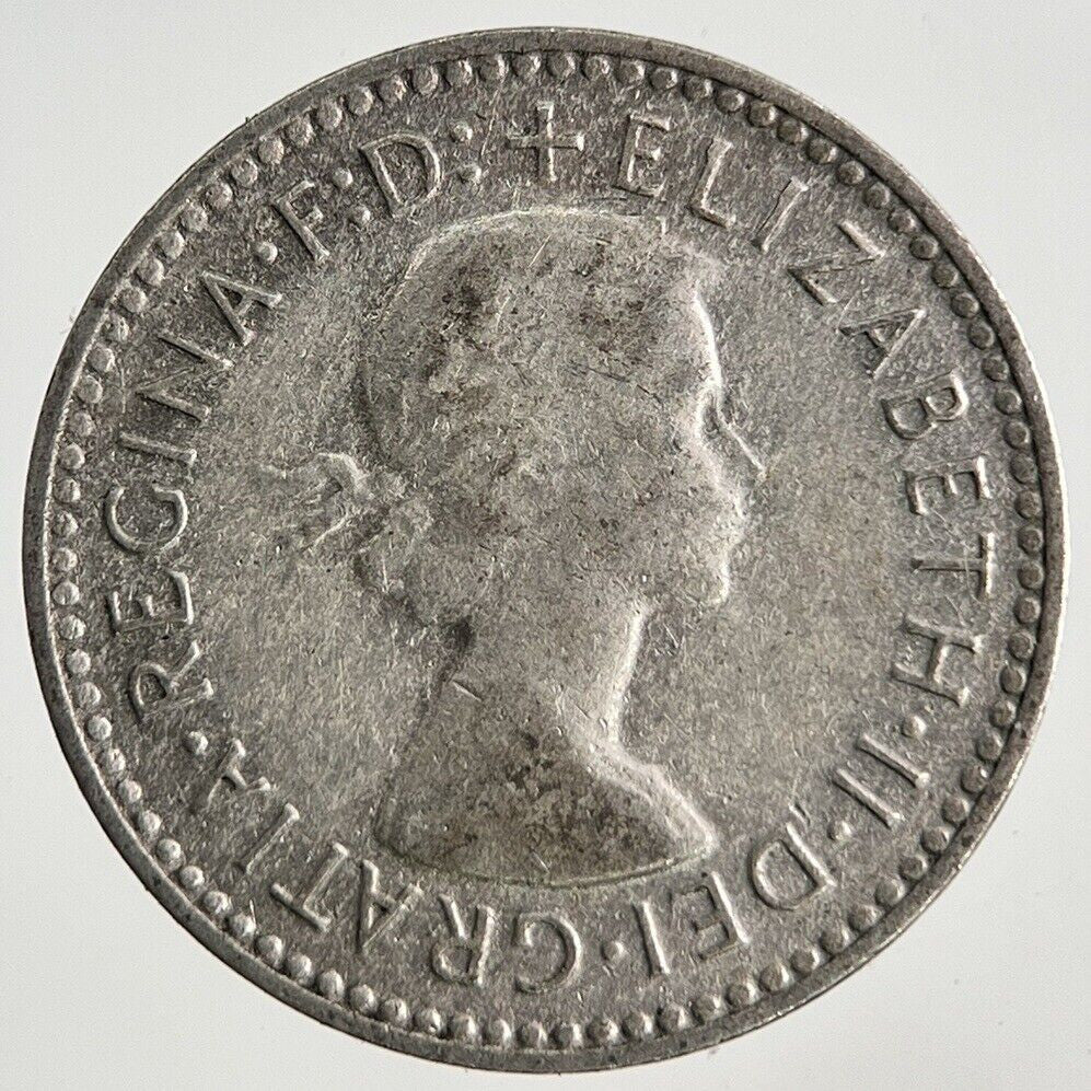 1957 Australia Threepence Silver Coin | Fine Collectable Grade