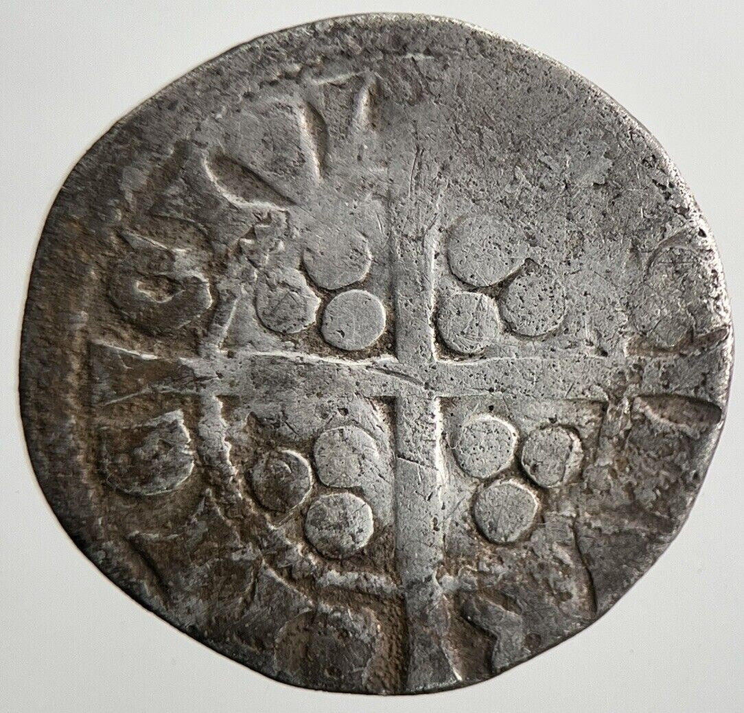 1279 - 1307 Edward I 1st Medieval Hammered Silver Penny Coin | a6603