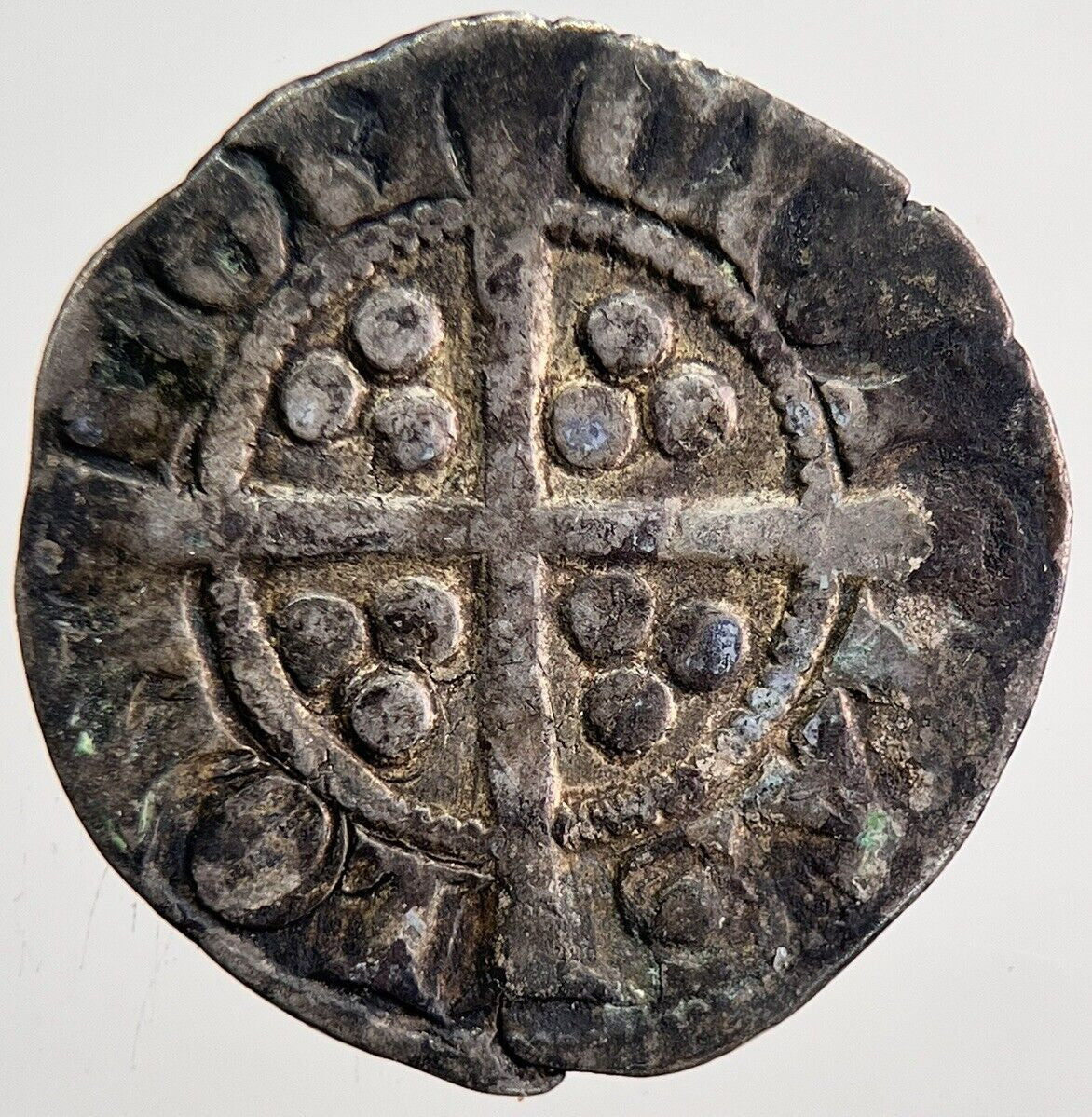 1279 - 1307 Edward I 1st Medieval Hammered Silver Penny Coin | a6082