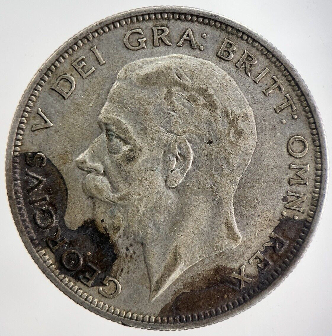1932 George V Half - Crown Silver Coin | Fine Collectable Grade