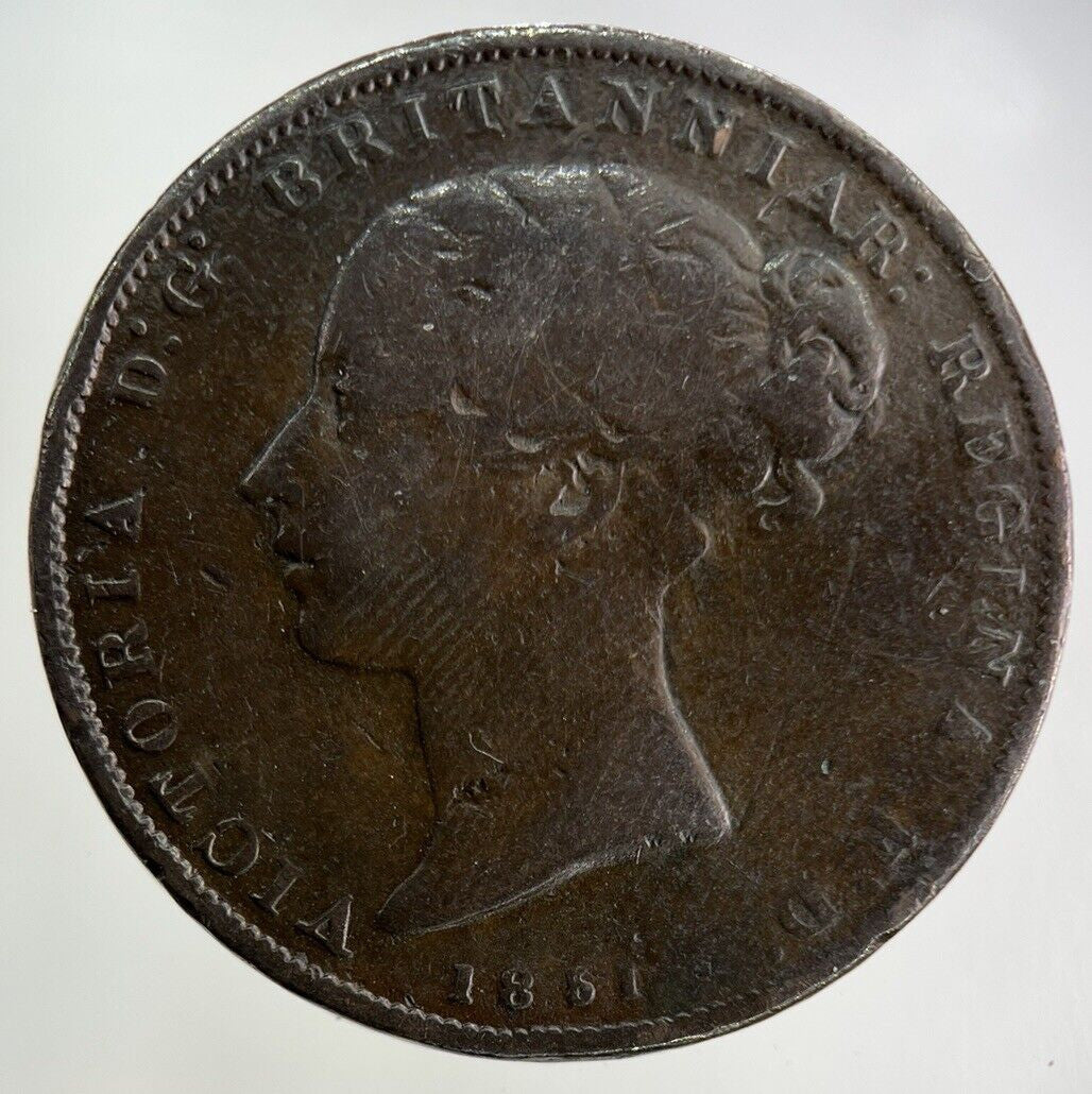 1851 Jersey 1/26th One Twenty Sixth Shilling Coin | Fine Collectable Grade