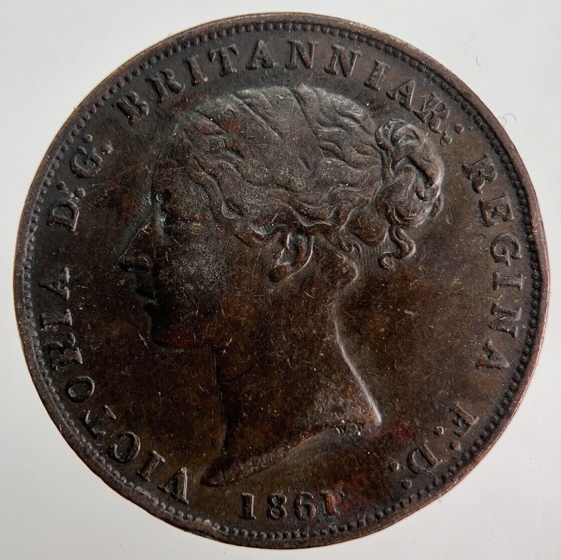 1861 Jersey One Twenty - Sixth 1/26 Shilling Coin | Very High Grade | a7168