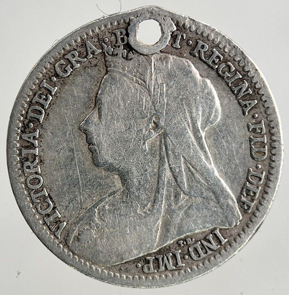 1899 Victoria Threepence Silver Coin | Collectable Grade