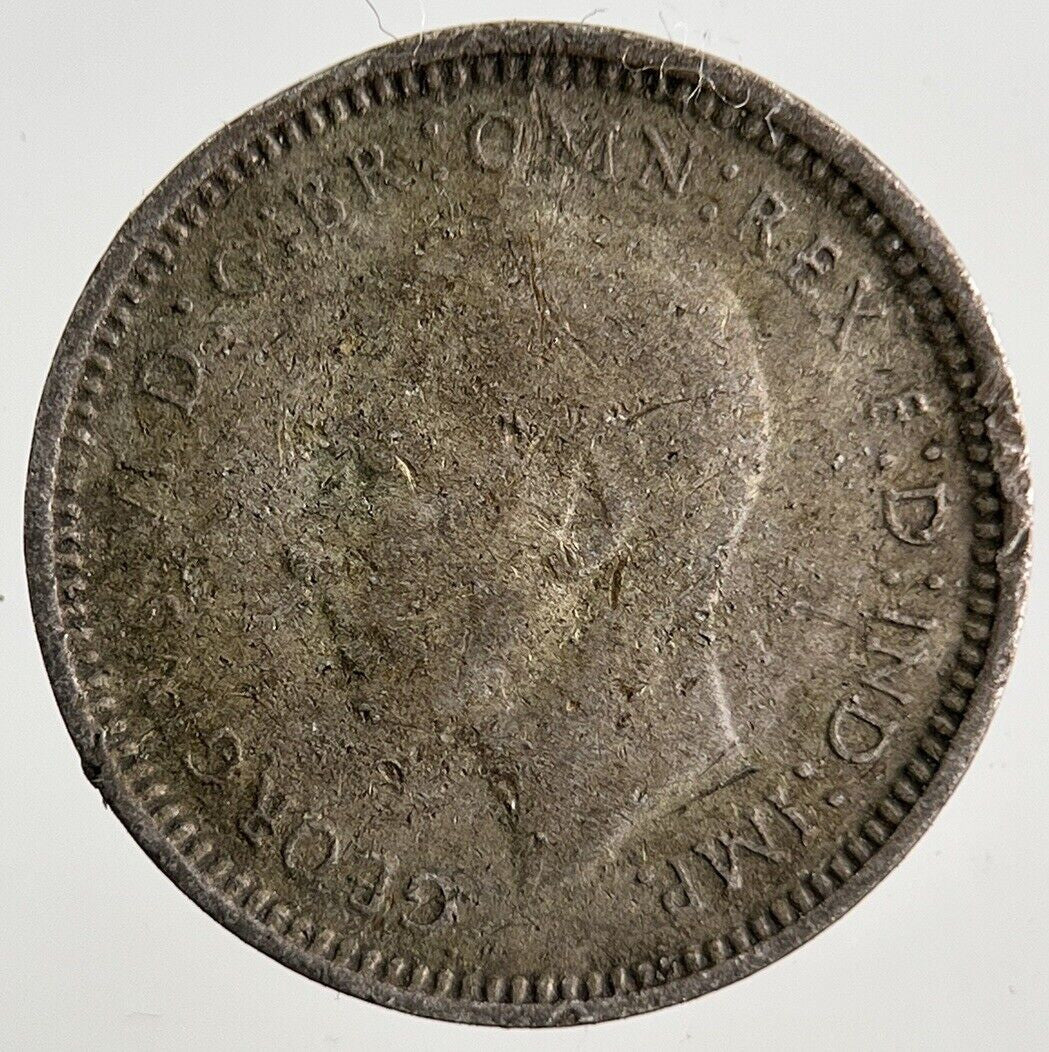 1948 Australia Threepence Silver Coin | Fine Collectable Grade