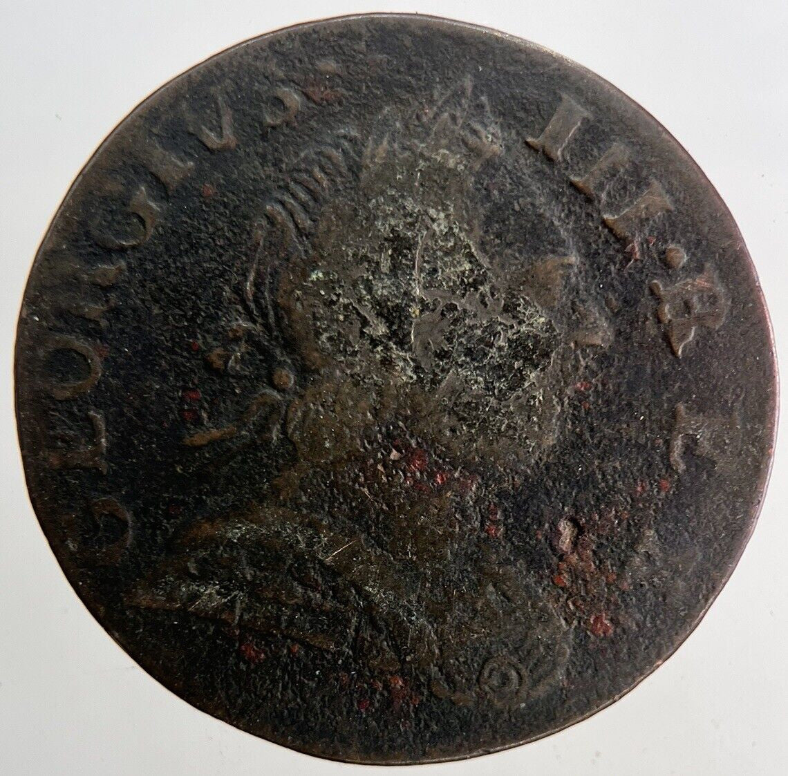 1775 George III 3rd Half - Penny Coin | Collectable Grade