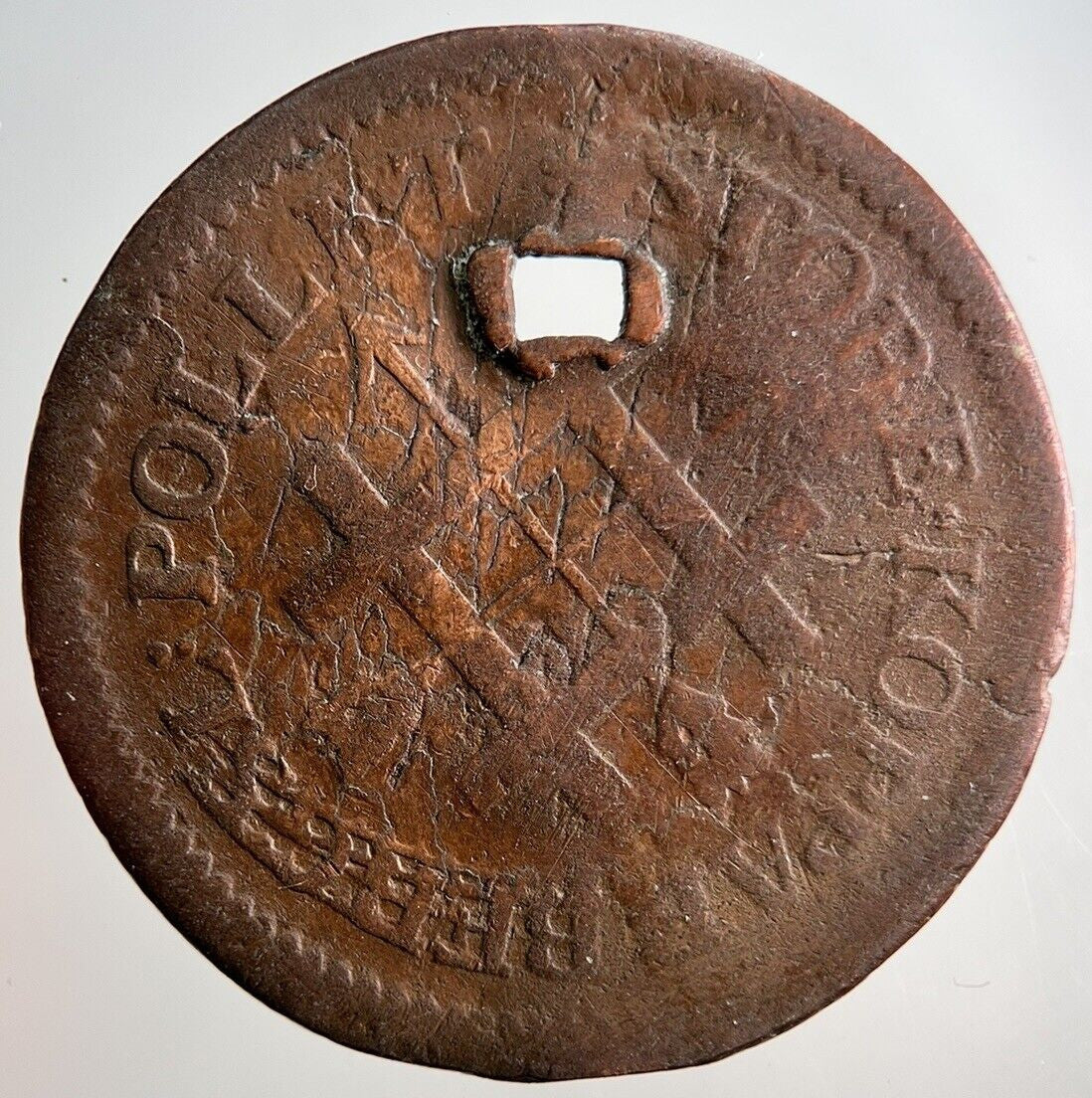 1762 Sweden 6 Polet Coin | Collectable Grade | a3229