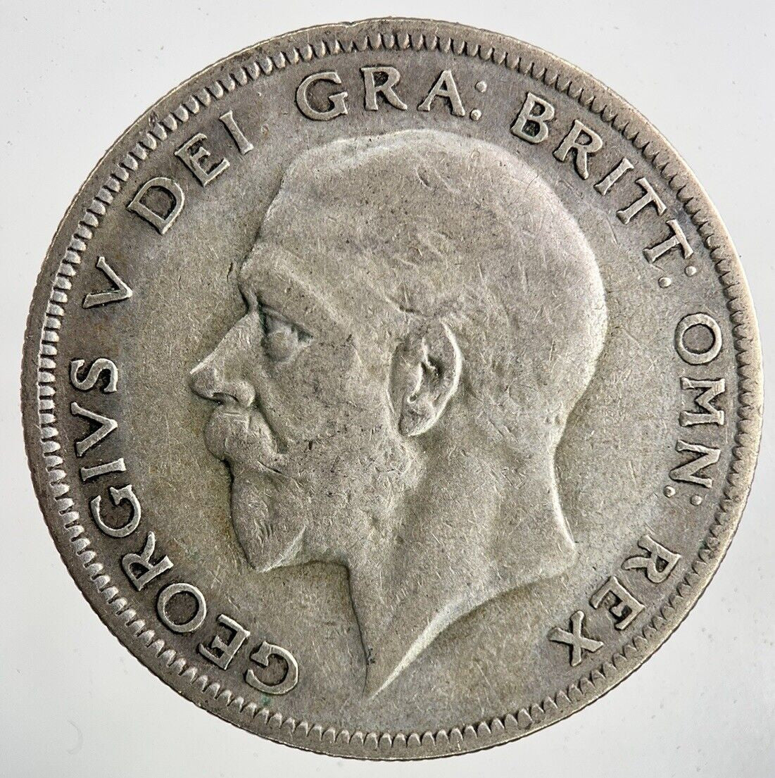 1928 George V Half - Crown Silver Coin | Fine Collectable Grade