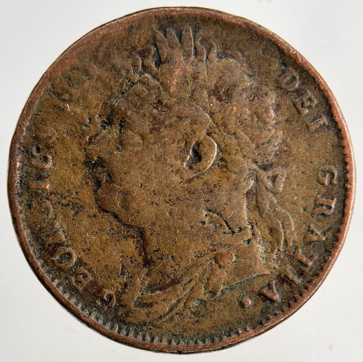 1823 George IV Farthing Coin | Collectable Grade