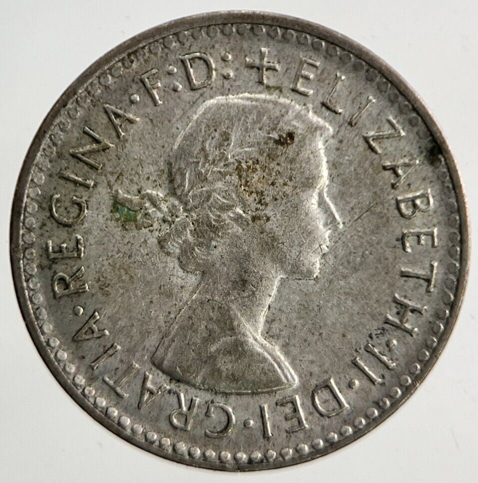 1960 Australia Threepence Silver Coin | Fine Collectable Grade