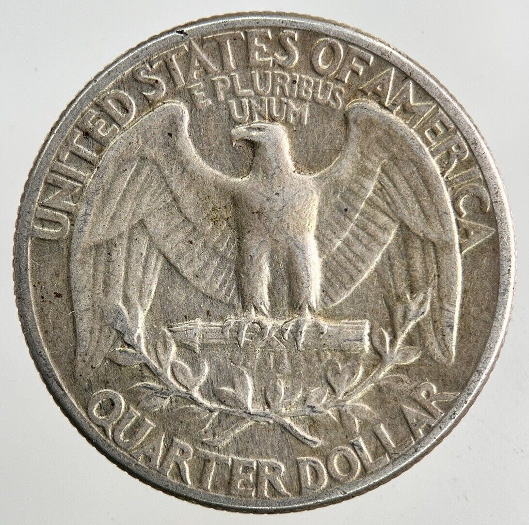 1940 US USA Quarter Dollar Silver Coin | Fine Collectable Grade