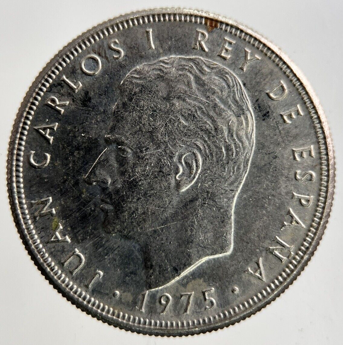 1975 Spain 5 Pesetas Coin | Fine Collectable Grade