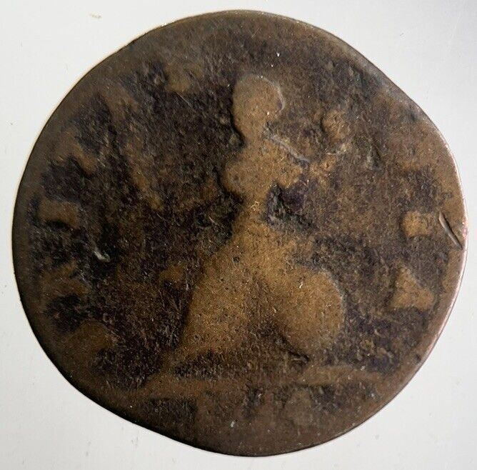1744 George II 2nd Farthing Coin | Collectable Grade | a4667