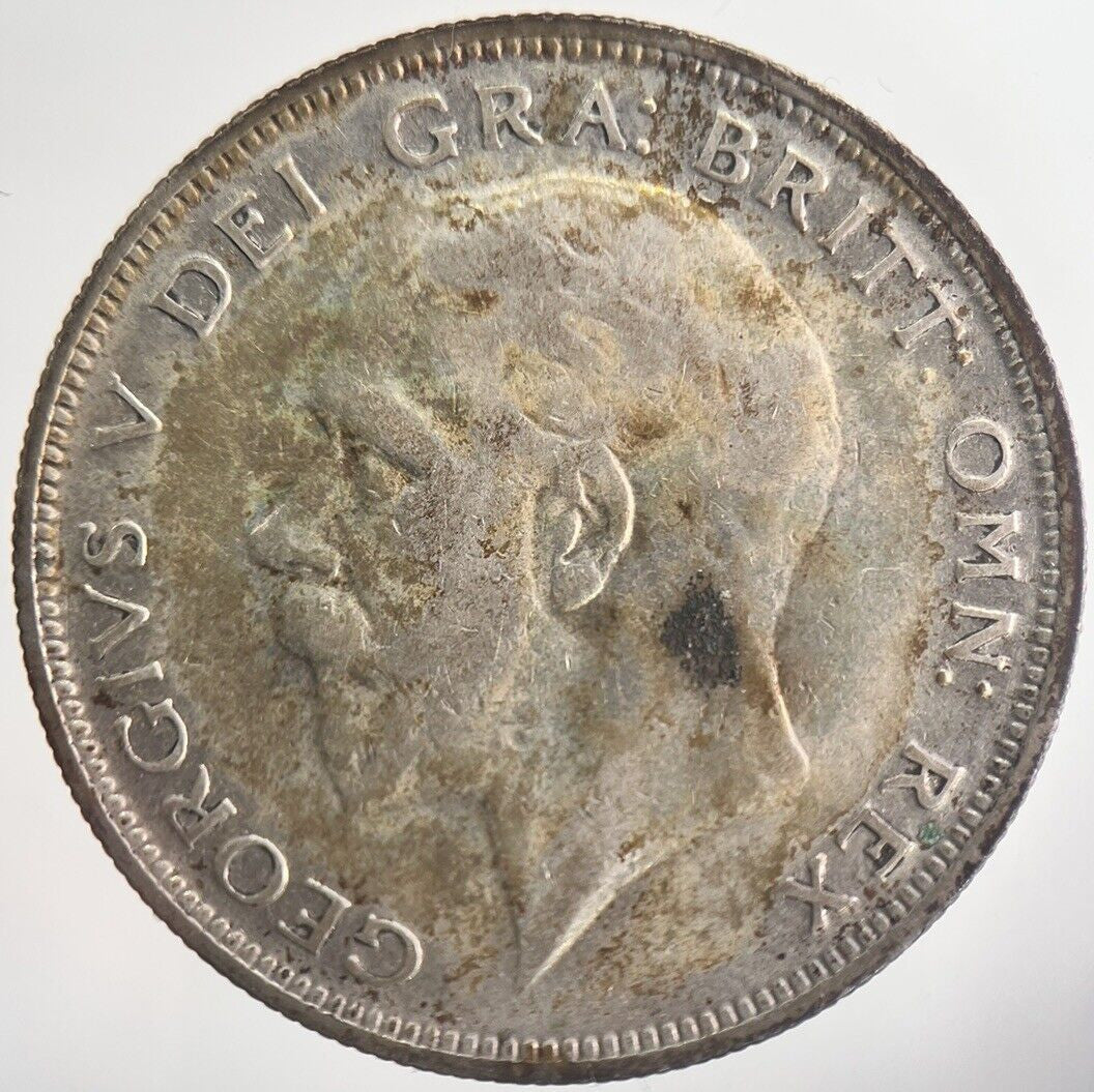 1932 George V Half - Crown Silver Coin | Fine Collectable Grade | a6321