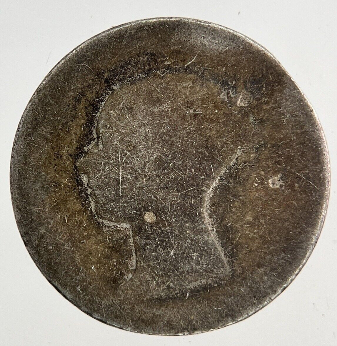 British Victoria Four - Pence Groat Silver Coin | Fair Grade