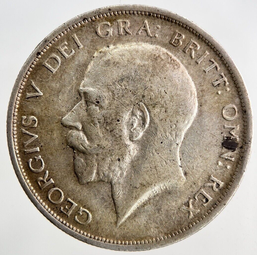 1916 George V Half - Crown Silver Coin | Very High Grade