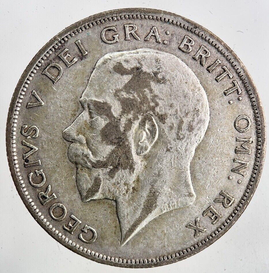 1923 George V Half - Crown Silver Coin | Fine Collectable Grade