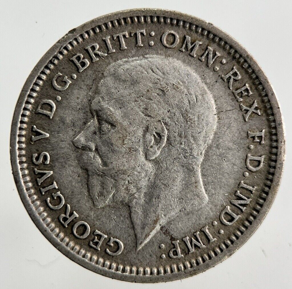 1935 George V Threepence Silver Coin | Fine Collectable Grade