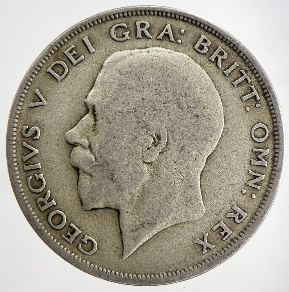1920 George V Half - Crown Silver Coin | Collectable Grade