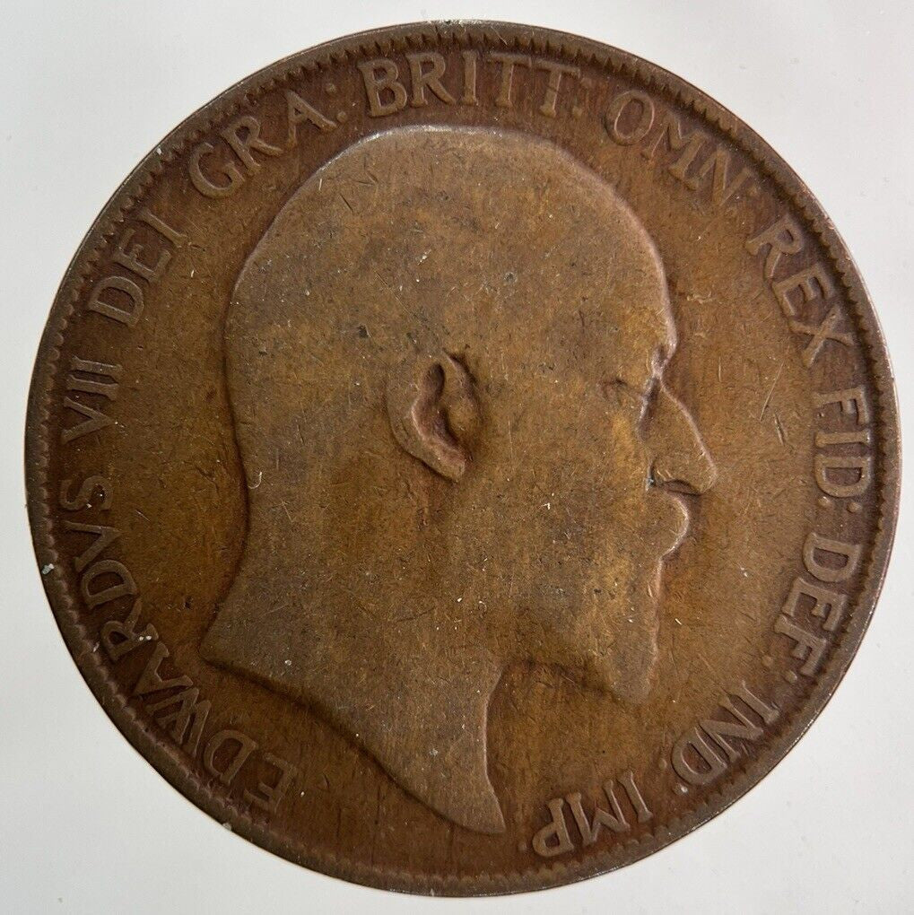 1905 Edward VII One Penny Coin | Collectable Grade