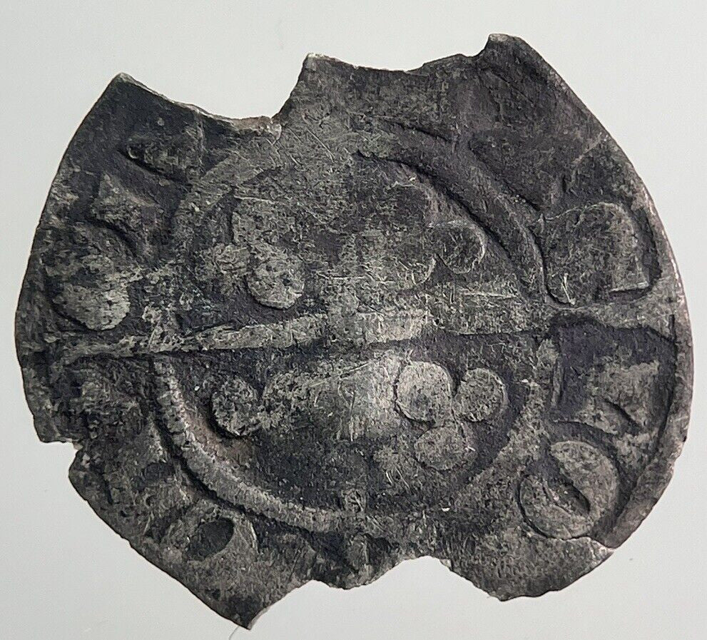 1272 - 1307 Edward I 1st Half - Penny Hammered Silver Coin | a6128