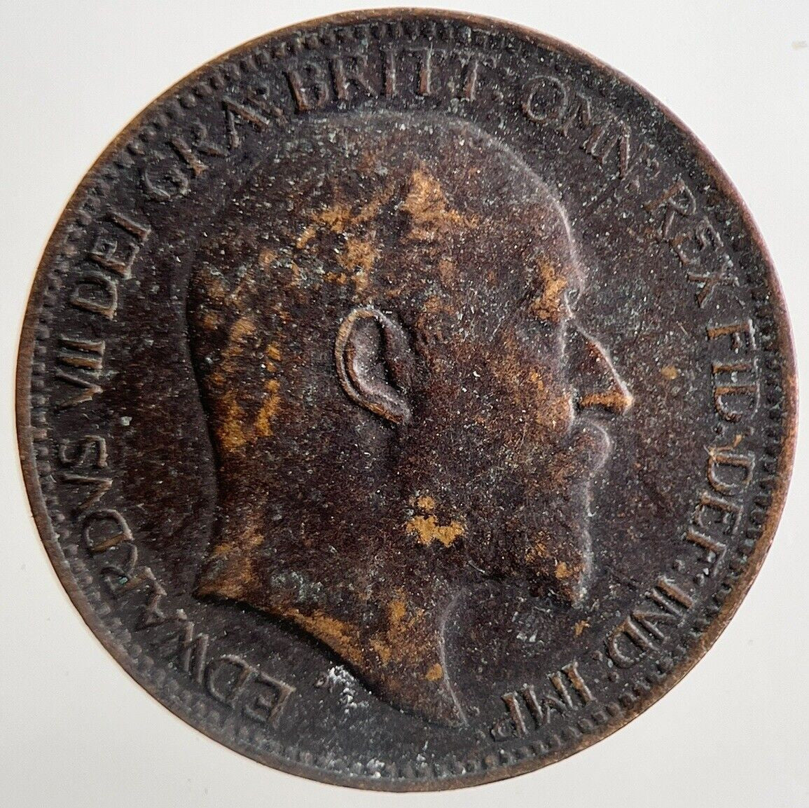 1907 Edward VII Farthing Coin | Very High Grade | a5555