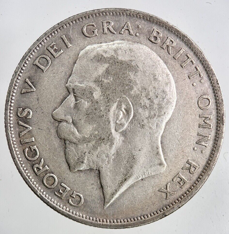 1923 George V Half - Crown Silver Coin | Fine Collectable Grade